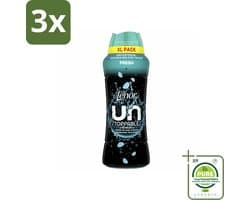 3 x Lenor Unstoppables - Geurbooster - Fris - Non-Stop Frisheid - Grootverpakking - Grootverpakking - Lenor Geur - Wasverzachter - Geurbooster - Langdurige Geur - Frisse Geur
