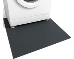 Cheqo® Anti Trillingsmat Wasmachine en Wasdroger - Antislipmat - Trillingsdemper - Geluidsdempende Mat - Anti Vibratiemat - Dempingsmat - Wasmachine Onderlegger - Vloerbeschermingsmat voor Vaatwasser en Fitnessapparaat - Trilmat - Grijs