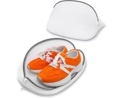 Thijox - 2 Stuks Waszak voor Schoenen in Wasmachine, Herbruikbaar Wasnet met Ritssluiting voor Sneakers, Beha, Sokken, Wasgoed en Reizen - 100% Polyes