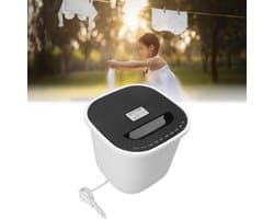 6L mini-wasmachine voorwaartse en achterwaartse rotatie - draagbare waslijn voor kamperen en slaapzalen - USB-voeding - automatische uitschakeling - Mini wasmachine