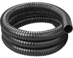 ProPlus Afvalwaterslang - 2.5 m - Afwatering - Temperatuurbestendig - Flexibel en Uittrekbaar - ø 32 mm - Voor het Geleiden van Afvalwater vanuit caravans/campers, vijvers en zwembaden - Afvoerkanaal - Zwart