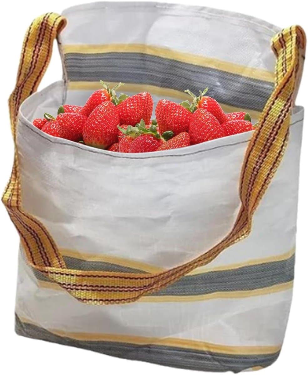 Verzamel Schort - Plukzak Tuin - Fruit Oogsten - Opvouwbaar Ontwerp - 10 Liter Capaciteit - Orchard Licht — afbeelding 1