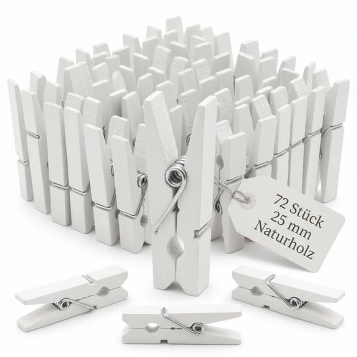 Allecto - Mini-wasknijpers - Decoratieve klemmen - Creatieve — afbeelding 1