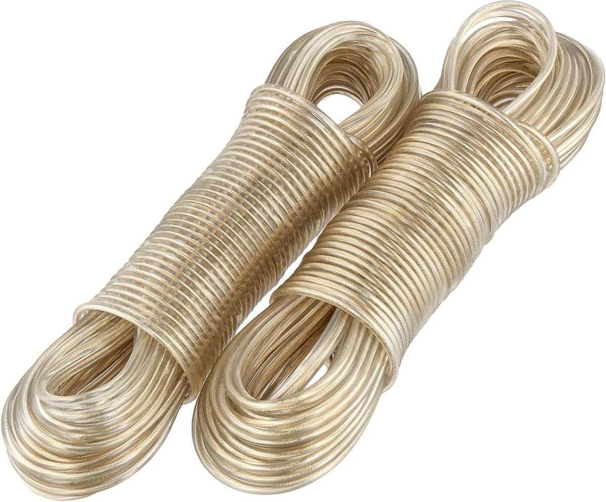 Duurzame Kledinglijn van 4mm x 30m, Sterke Kledinglijnen voor Buiten, Tuin Gebruik en Tentondersteuning — afbeelding 1