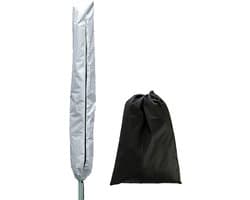 Droogmolen Beschermhoes - Rotary Droger Cover - Buiten Droogmolen - Waterdicht UV Bestendig - Diverse Maten - Zwart — afbeelding 1