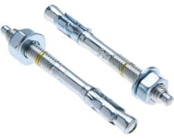 Betonanker - Wiganker - Stevig Bevestigen - Doorlopende Bout - 10x60mm - Gegalvaniseerd