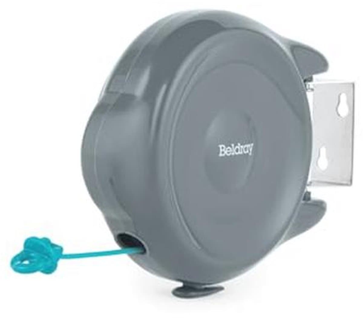Retractable Clothesline 15m met Anti-Slack Hook en Swivel Wandbeugel – Ruimtebesparend en Veilig — afbeelding 1