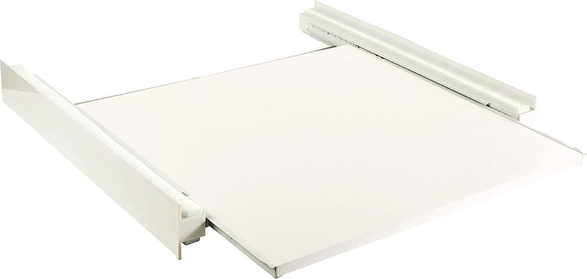 TussenStuk WASMACHINE DROGER -TRONICXL Tussenliggende onderste wasmachine droger rack met werkblad lade b.v. Compatibel met AEG MIELE SIEMENS - (WK 02122) — afbeelding 1