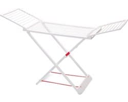 PlasticForte Wasrek - 20 meter - wit - droogrek - kunststof - 55 x 180 x 108 cm