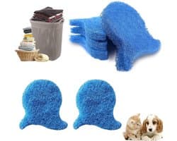 Dailygoods- Dierenhaarverwijderaar 5 Stuks - Herbruikbaar - Pluisbal voor Wasmachine - Voor Hondenhaar/Kattenharen - Zachte Stof - Effectieve Verwijdering - Pluisballen