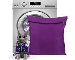 Honden- en kattenwaszak voor huisdieren, voorkomt verstoppingen in de wasmachine, ideaal voor dekens en beddengoed