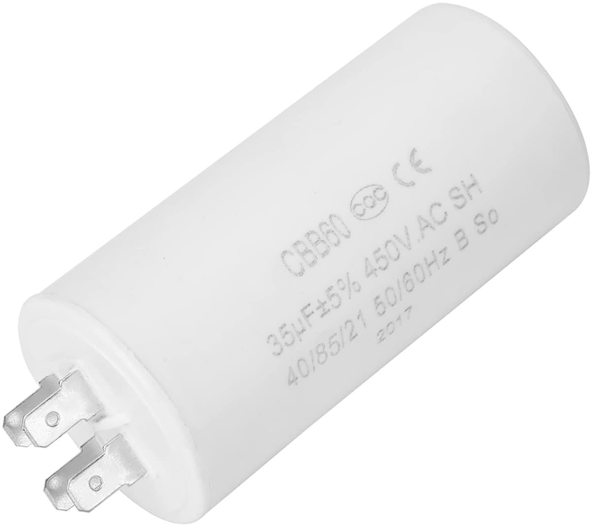 35uf Cbb60 Condensator 4-polige Motor Run-condensator 450V — afbeelding 1