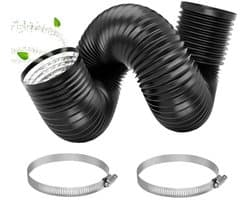 Flexibele Afvoerslang 150 mm - 3 meter Aluminium Ventilatiebuis voor Airconditioning en Wasdroger