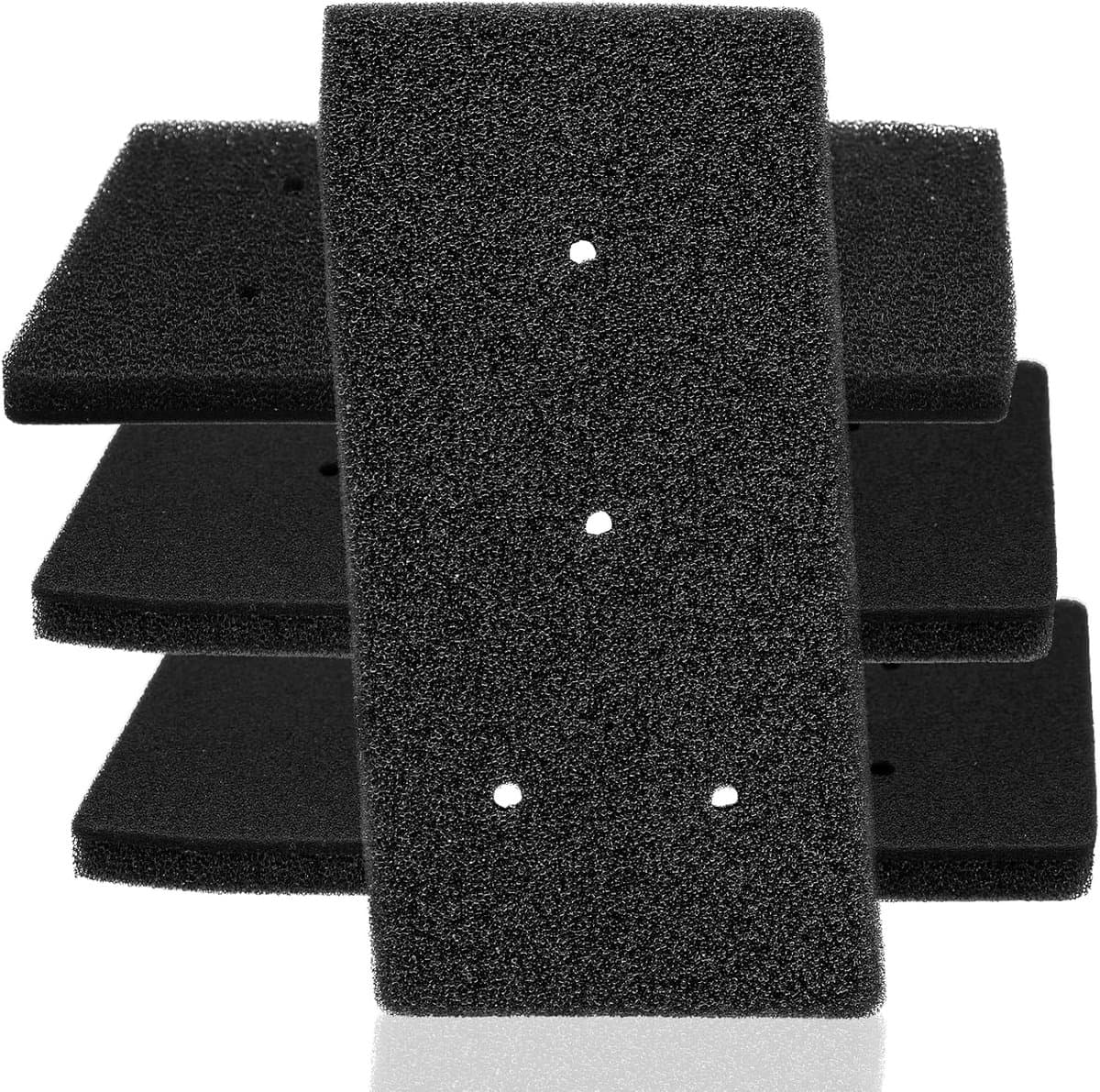 4 stuks filters voor wasdroger, filter gescht voor Bauknecht Privileg Whirlpool Hx 481010716911, 230 x 115 x 14 mm, compatibel met vervangingsfilters voor Whirlpool droger — afbeelding 1