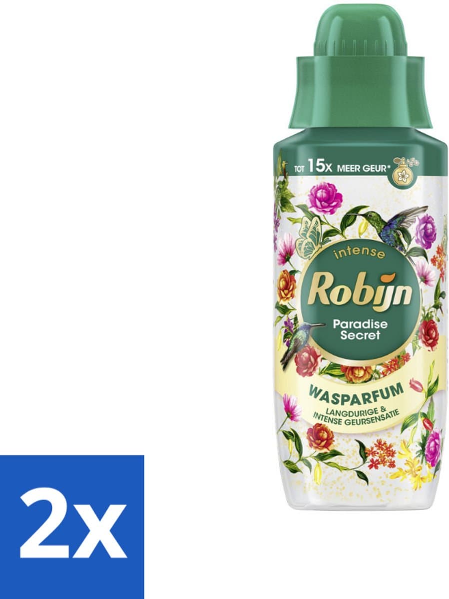 Robijn - Paradise Secret - Wasparfum - 342 ml - Voordeelverpakking - 2 stuks — afbeelding 1