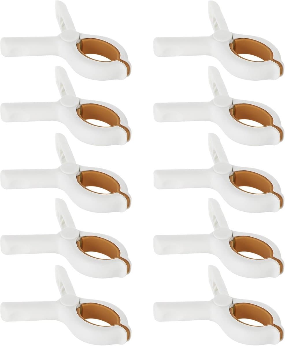 10x Grote Sterke Winddichte Clips voor Strandhanddoeken en Kleding - Extra Sterke Wasknijpers — afbeelding 1