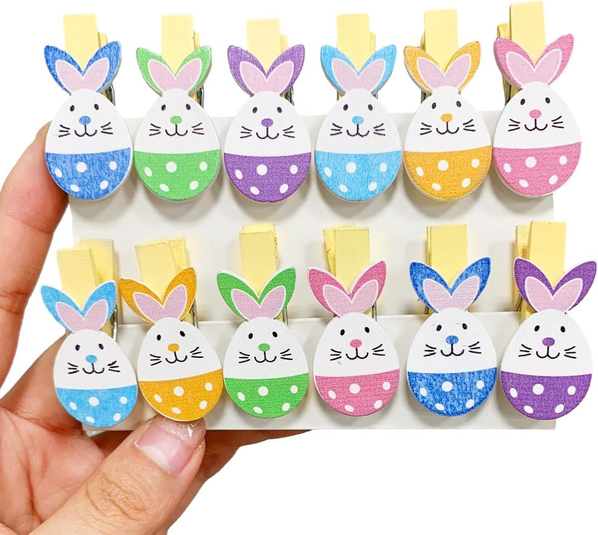 Mini Wasknijpers voor Decoratie - Perfect voor Paasei en Foto's — afbeelding 1