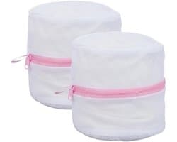Set van 2 Waszakken voor Delicate Kleding - Mesh Waszakken met Rits voor Ondergoed, Bh's en Sokken - Ideaal voor Thuis, College en Reizen