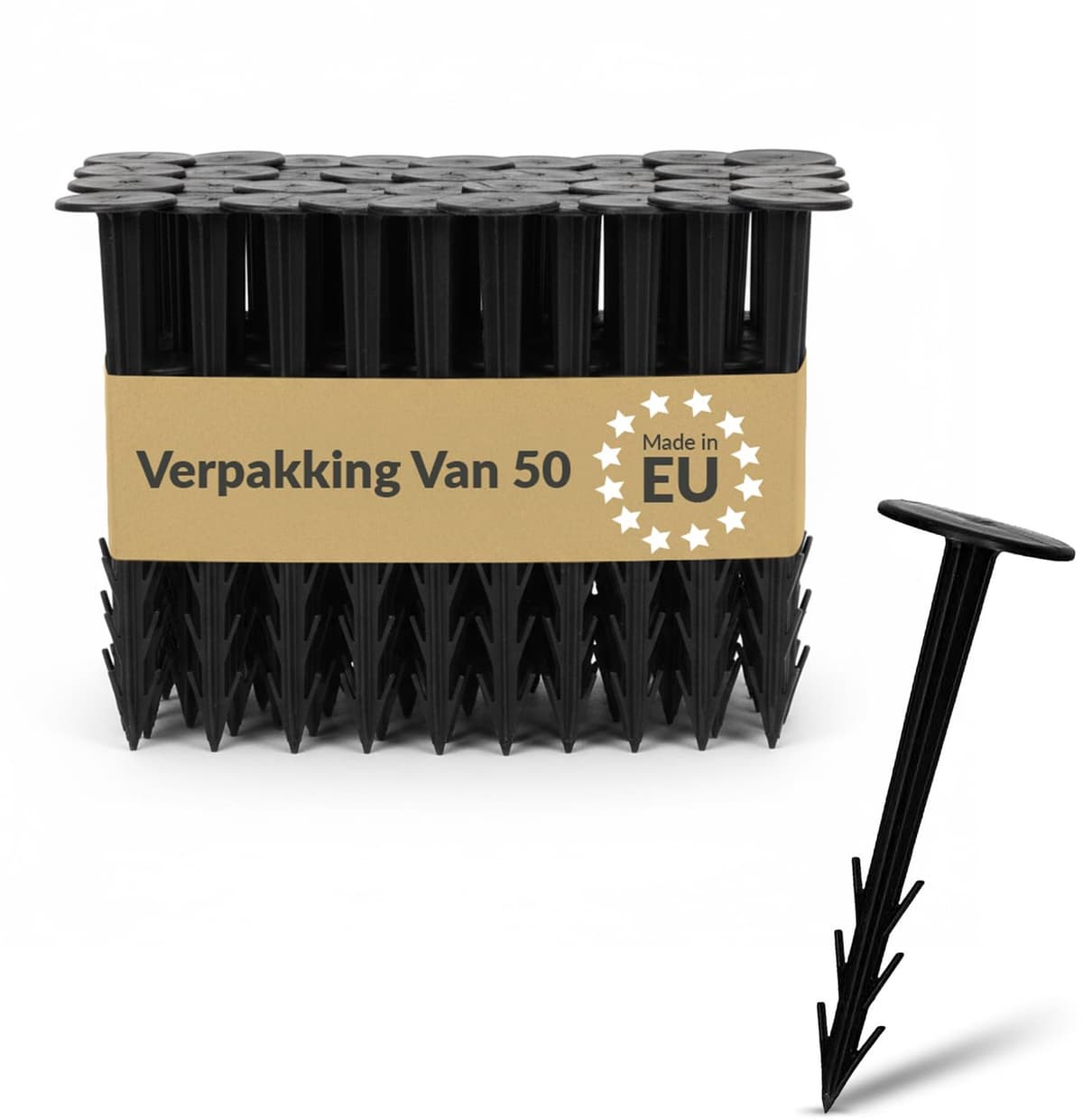 Plastic Grondankers, Set van 50 voor Diverse Tuinprojecten — afbeelding 1