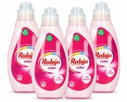 Robijn - Wasmiddel - Voor gekleurde was - Pink Sensation - 4X700ML - 56 wasbeurten