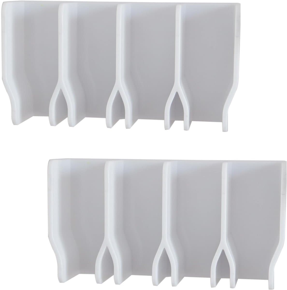 Wanddroogrek Uitschuifbaar - Kledinghanger Houder - Kledingrek Muur - Wasrek Inklapbaar - Droogrek Hangend - Badkamer Organizer - Ophangsysteem Zonder Boren - Kledingroede - Wasruimte Accessoires - Zuignap Bevestiging - Grijs - 1 Stuk — afbeelding 1