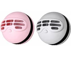 Wasbal voor wasmachine, 2 stuks, reinigingsballen, herbruikbaar, wasballen voor donsjassen, haarvanger, wasmachine voor kattenharen en hondenharen, voor kleding en huis