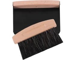 1set Mini Dustpan Set Handheld Reinigingsgereedschap Voor Desktop Boekenplank Ruimtes Efficiënt Ruimtebesparend Ontwerp Voor Thuis Kantoor