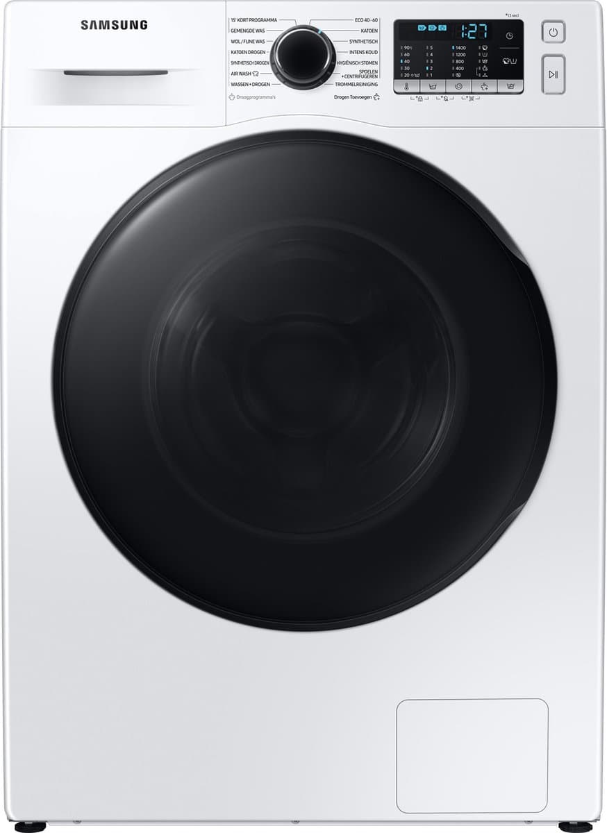 Samsung WD80TA049BE - EcoBubble - 5000 serie - Was-droogcombinatie - 5 jaar garantie in Nederland — afbeelding 1