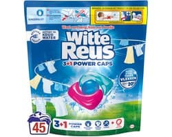Witte Reus 3+1 Power Caps - Wascapsules - 45 Wasbeurten
