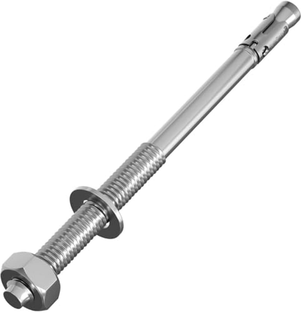 Zwaarlastanker M10 x 170 Verzinkt - Metalen Anker voor Doorsteekinstallaties — afbeelding 1