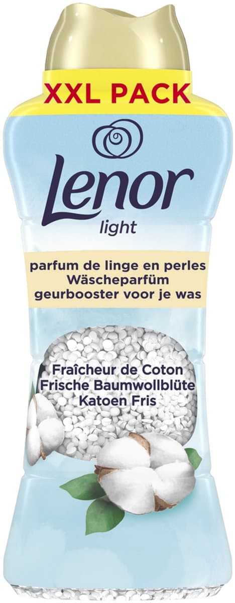 Lenor Light Geurbooster Katoen Fris - 735 gram - Wasparfum - XXL verpakking — afbeelding 1