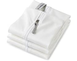 Geweldigschoon Waszak - 3 stuks - 45x50cm - Met rits - Waszakken voor wasgoed