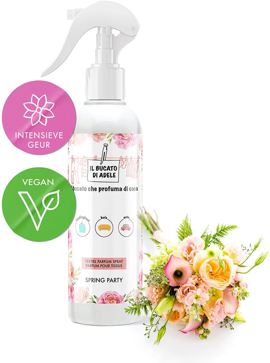Il Bucato di Adele Parfum Textiel Spray Spring Party 250ml — afbeelding 1