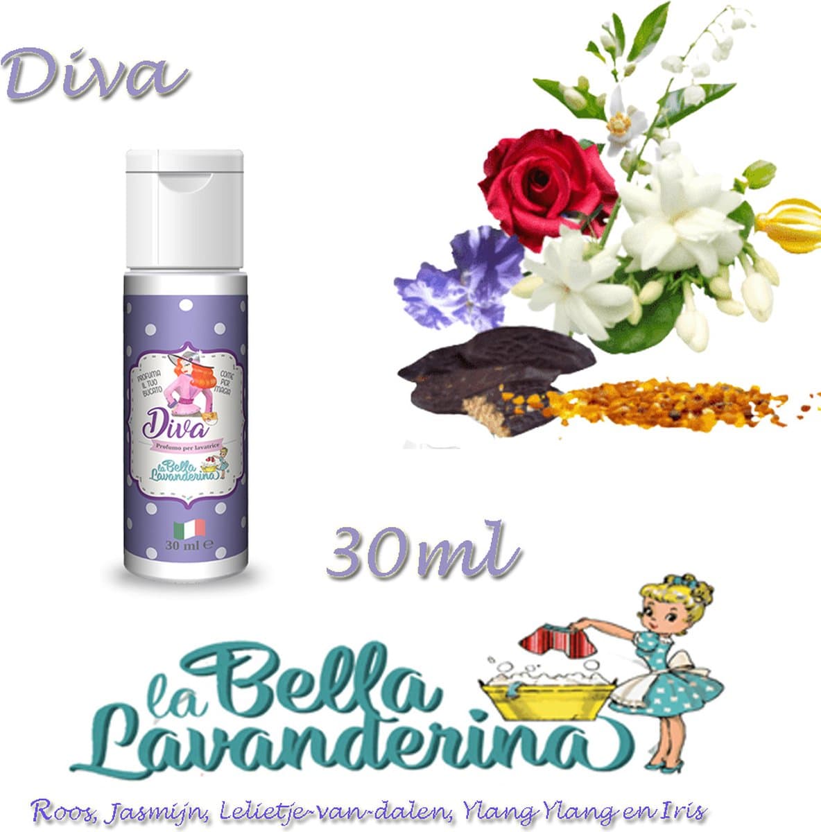 Wasparfum La Bella Lavanderina, Diva 30 ml — afbeelding 1