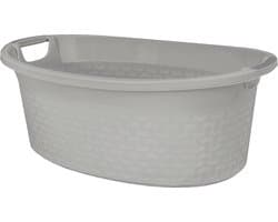 BranQ Cotton - Wasmand 60L - grijs