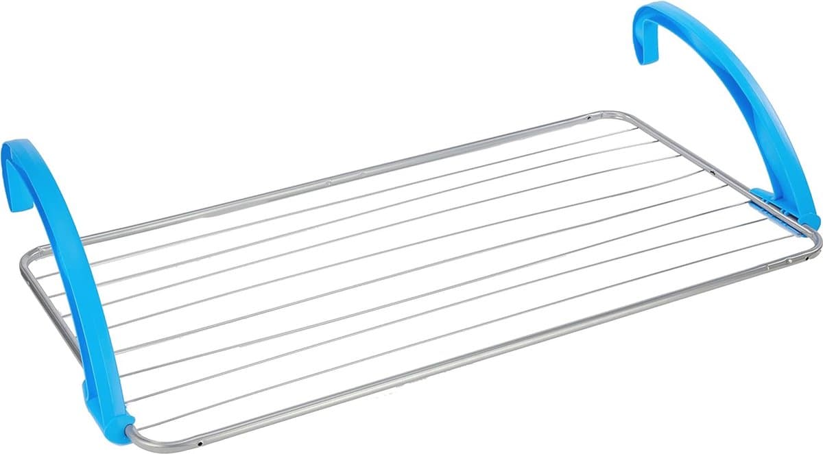 Wasrek voor Balkon - Staal en Hars, 105 x 55 x 4,5 cm — afbeelding 1