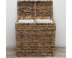 Wasmand-Duo-Naturel-Brown-67x35xH65-Riet-Rotan-Rechthoek