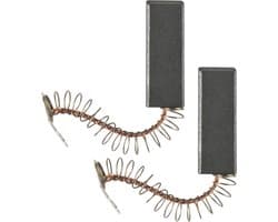 Universeel (00154740) Koolborstelset geschikt voor Bosch/Siemens wasmachines - Gelijk aan model: 154740 - OEM kwaliteit, 5x12,5x36 mm, perfecte vervanging voor versleten koolborstels