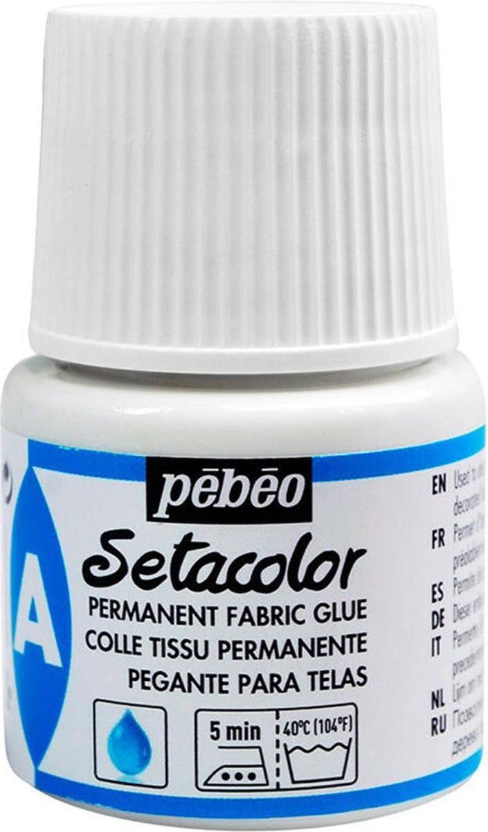 Pébéo Setacolor Permanente Lijm Textielverf - 45ml textielverf hulpmiddelen — afbeelding 1
