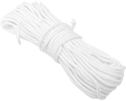 Nylon Touw Kledinglijn - Waslijn Outdoor Touw - Kleding Drogen - Lichtgewicht & Duurzaam - 3000X0.6CM - Wit