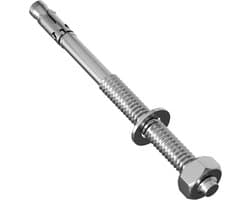 Zwaar Gebruik Ankers - Wigankers Betonanker - Doorsteekmontage Luifels - Gegalvaniseerd Hoge Kwaliteit - M12 x 180mm