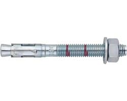 Heavy Duty Ankers - Metaal Bevestiging - Stevig Monteren - GeGalvaniseerd Staal - M12 x 110 mm - Zilverkleurig