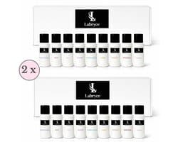 Labryce Wasparfum Proefpakket – Duo Set – 2 Complete Proefpakketten – 18 x 20 ml — afbeelding 1