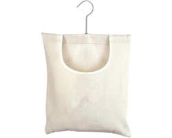 Wasknijperzak - Wasverzamelaar - Was ophangen - Waterdicht en stofvrij - 31x26 cm - Grijs