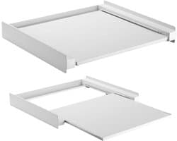 RONN® Tussenstuk Wasmachine Droger - Stapelkit - Tussenstuk Wasmachine en Droger - Tussenstuk Wasmachine Droger Wit- Tussenstuk Wasmachine Droger Aeg - Wit - 60cm x 72cm x 10cm
