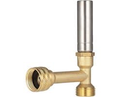 Waterslagdemper Wasmachine - Anti waterslag - Geluidsreductie - Roestvrij staal - 10 x 12.7 cm