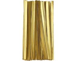 Zaksluitclips Goud 150mm 500 Stuks