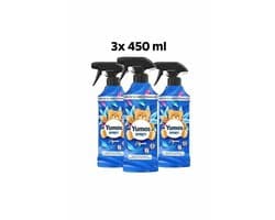 Yumos Spray Lilyum 3x 450 ml – Textielverfrisser – Langdurige Frisse Geur & Directe Opfrissing