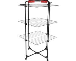 Vileda Mixer 3 Ultimate Droogrek (Black Edition) - Droogtoren - 30 m drooglengte - Flexibel