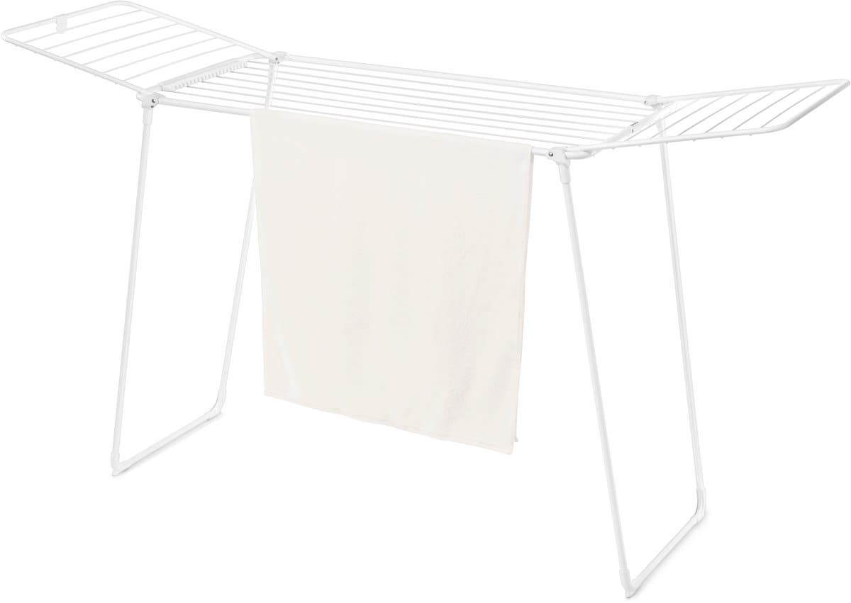 Brabantia HangOn Too Droogrek - 22 m - Inklapbaar Wasrek - Extra Hoog - White — afbeelding 1